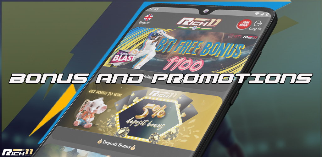 Rich11 promotions available without welcome bonus