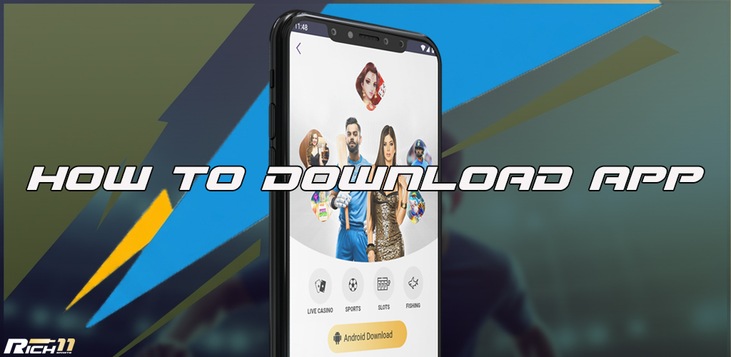 Step-by-step guide to installing the Rich11 app on Android, iOS, Windows, and Mac devices.
