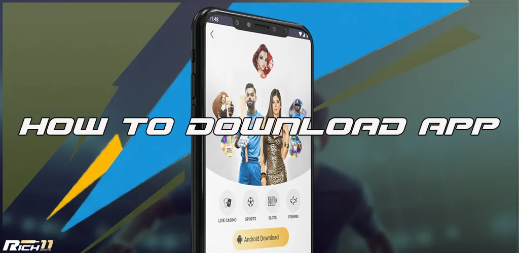 Step-by-step guide to installing the Rich11 app on Android, iOS, Windows, and Mac devices.