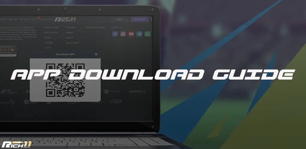 Rich11 sports betting app with live options