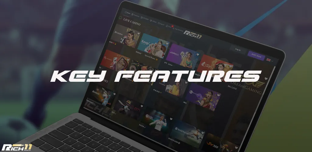 Sportsbook, slots, secure payments, user-friendly interface